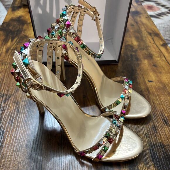 Studded Heels - Picture 2 of 9